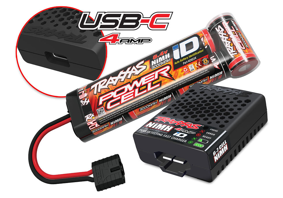 Thumbnail: Traxxas 36254-8 Stampede 2WD HD XL-5 w/ Battery RTR Monster Truck
