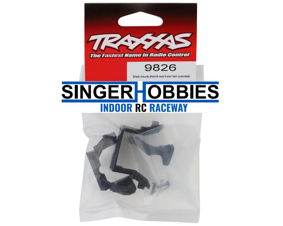 Traxxas 9826 TRX-4M Lifted Shock Mounts & Trailer Hitch
