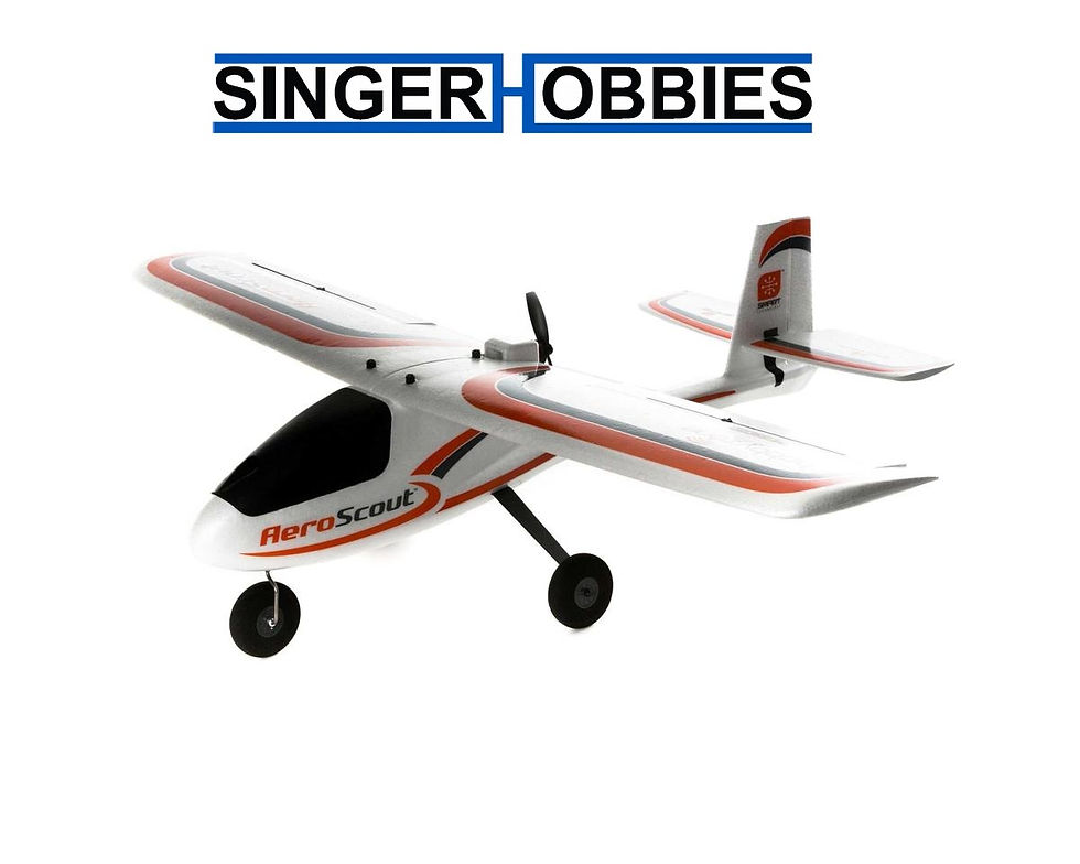 HobbyZone HBZ385001 AeroScout S 2 1.1m BNF Trainer Electric Airplane