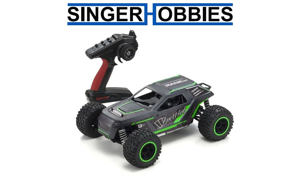 Kyosho 34411T2C Fazer Mk2 Rage 2.0 4WD Radio Control Buggy, Green