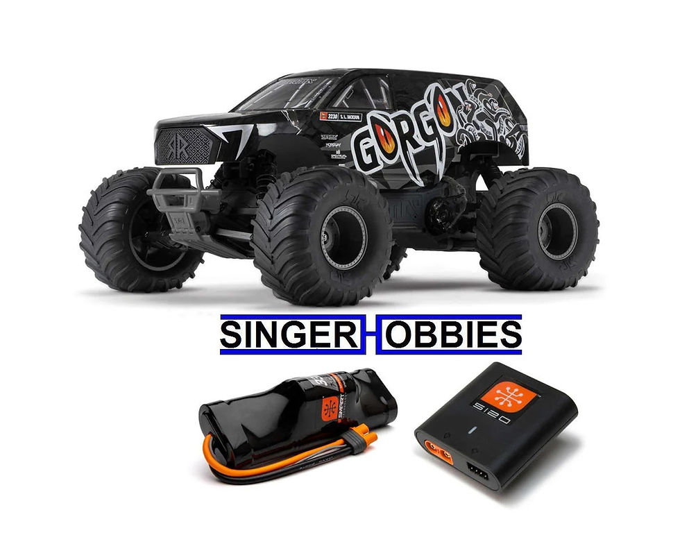 ARRMA ARA3230SKT1 Gorgon 4X2 MEGA 550 Brushed 1/10 Monster Truck RTA Kit
