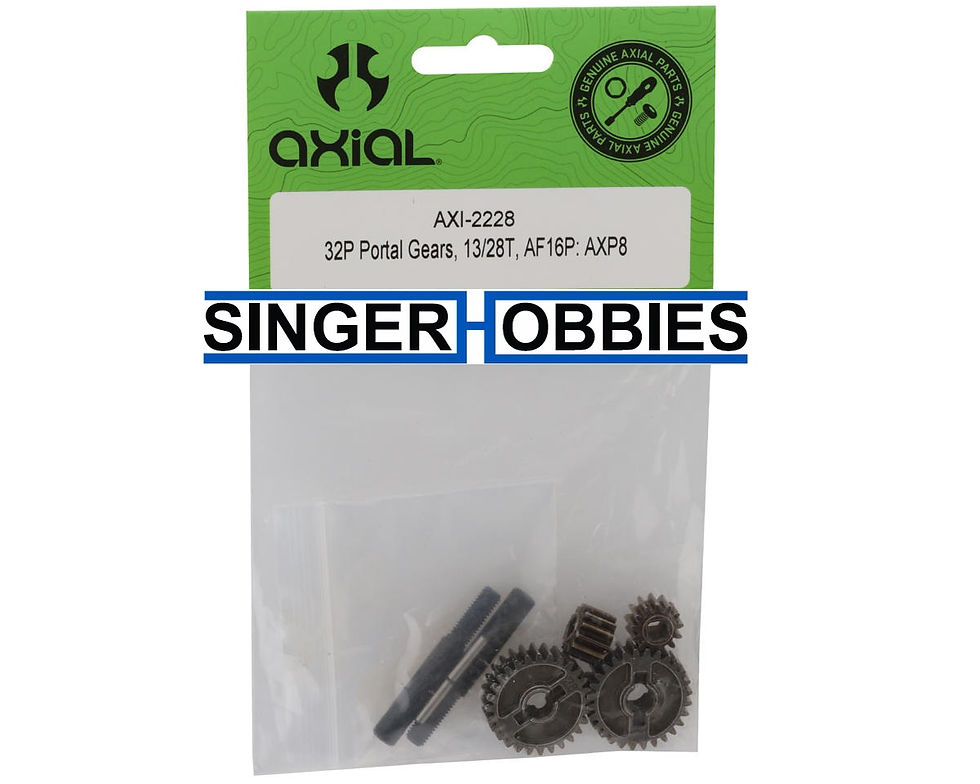 Axial AXI-2228 AXP8 Gilamon Metal Portal Gears (13T/28T)