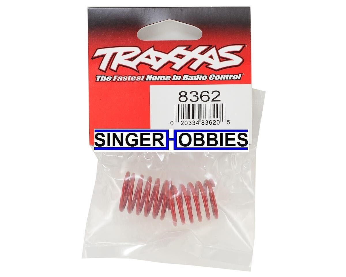 Traxxas 8362 4-Tec 2.0 Shock Spring (Red) (2) (3.7 Rate) TRA1