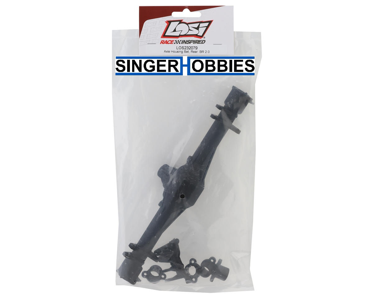 LOSI LOS232079 Axle Housing Set, Rear: Baja Rey 2.0