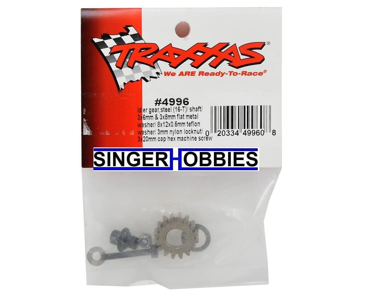 Traxxas 4996 Idler Gear Steel (16T) / Shaft / Hardware T-MAXX 2.5