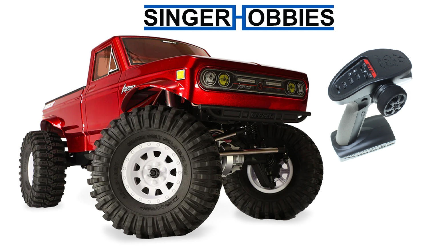 REDCAT Ascent LCG RTR 1/10 4WD RTR RC Rock Crawler 2.4GHz