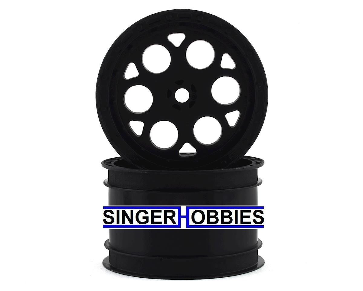 Pro Line 2783-03 Showtime 2.2" Sprint Car Rear Sprint Wheels (Black) w/ 12mm