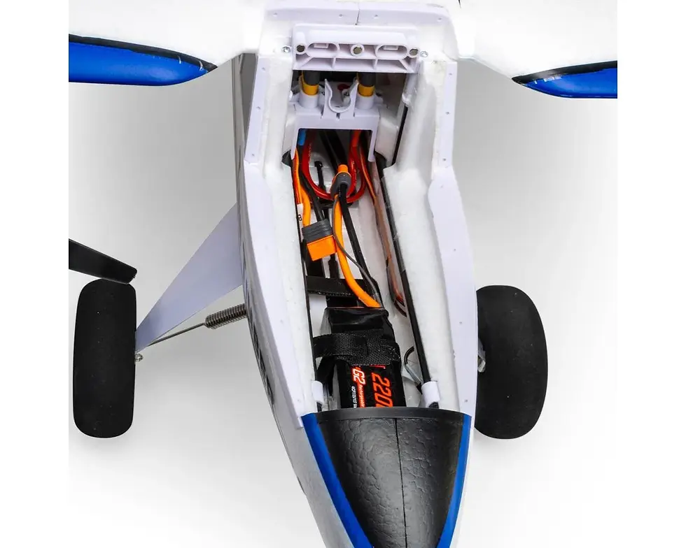 Thumbnail: E-flite EFL23850 Twin Timber 1.6m BNF Basic Electric Airplane AS3X & Safe Select