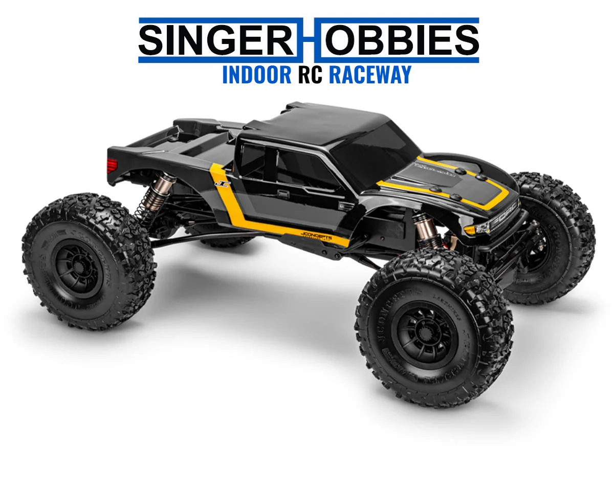 JConcepts 0733 Redcat Vertex 6 1/6 2010 Ford Raptor Crawler Body Clear 368.3m