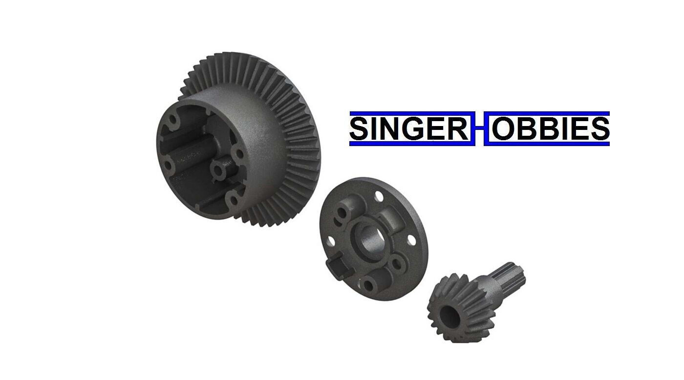 ARRMA AR310802 Diff Case 49T Main Gear/17T Input Gear Typhon NEW ARAC4025 HH