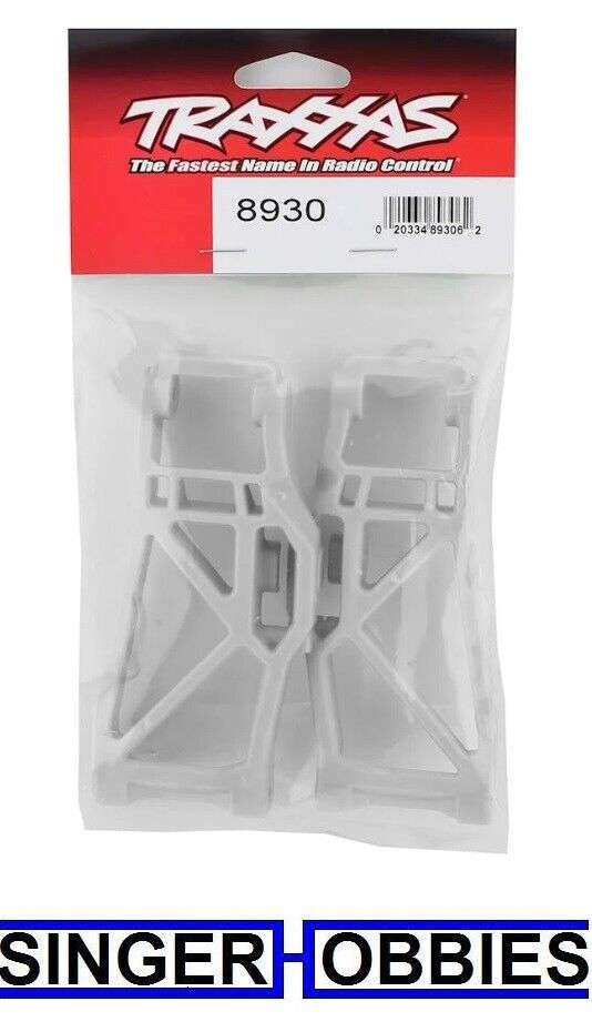 Traxxas 8930A Suspension arm lower, white left/right front/rear MAXX TRA8930a
