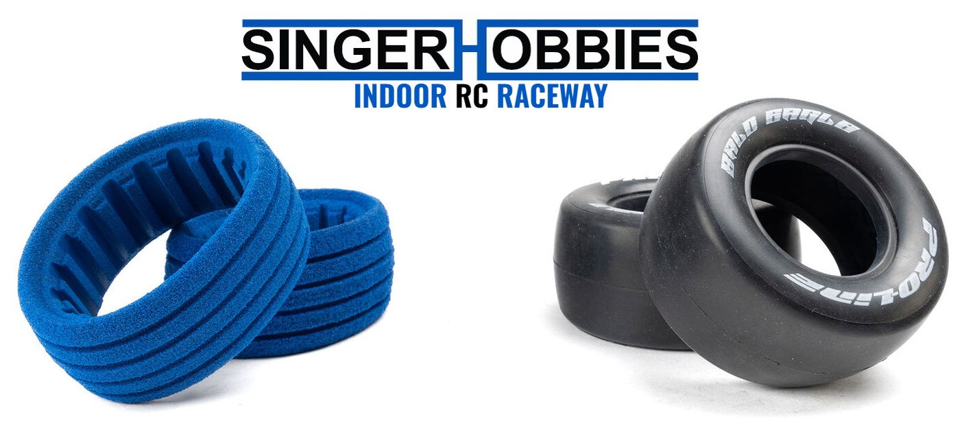 PRO-LINE 832417 Bald Eagle MC Rear 1.7"/2.2" Dirt Oval Tires (2)