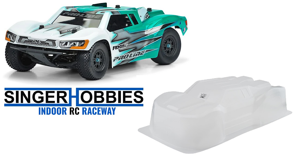 Thumbnail: PRO-LINE 355900 Axis SC Fusion 1/10 Short Course Body (Clear) SLASH / 22SCT