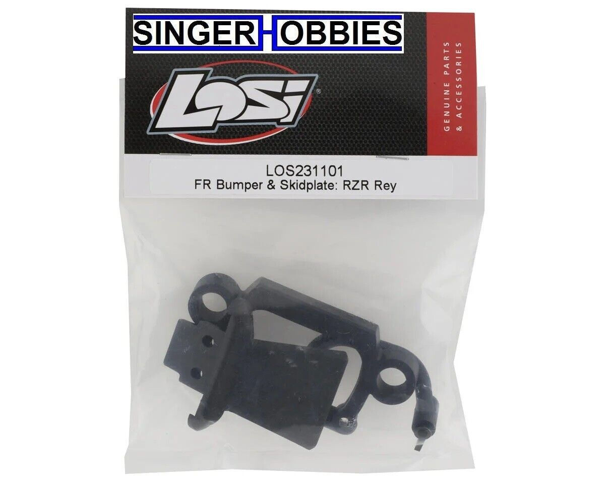 LOSI LOS231101 RZR Rey Front Bumper & Skidplate HH