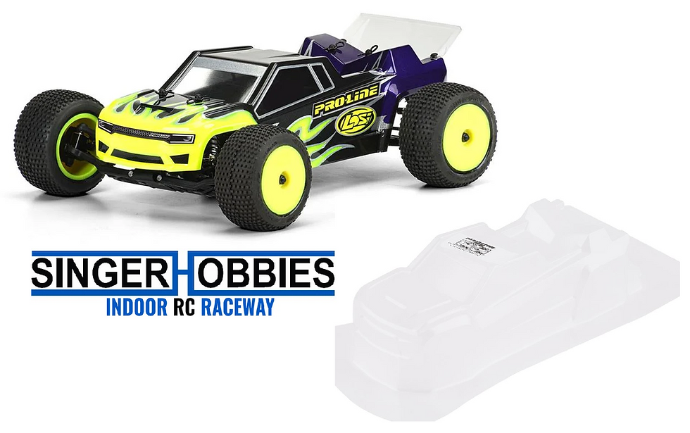 Thumbnail: PRO LINE 358700 Axis ST Mini-T 2.0 Body Set (Clear)