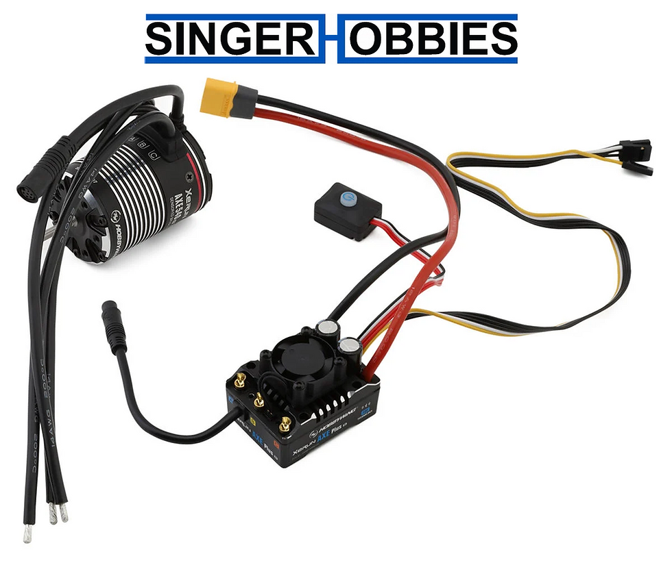 HobbyWing 38020386 Xerun AXE Plus R3 Sensored Brushless Combo 540L R2 2100kV