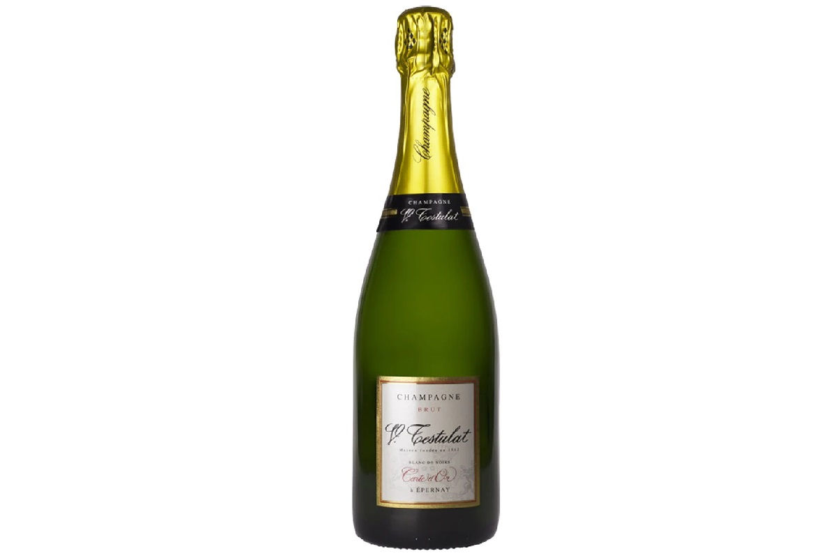 Testulat Carte d`Or Brut Blanc de Noirs, Champagne, France