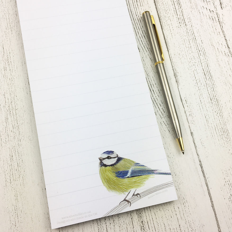 Thumbnail: Blue Tit List Pad