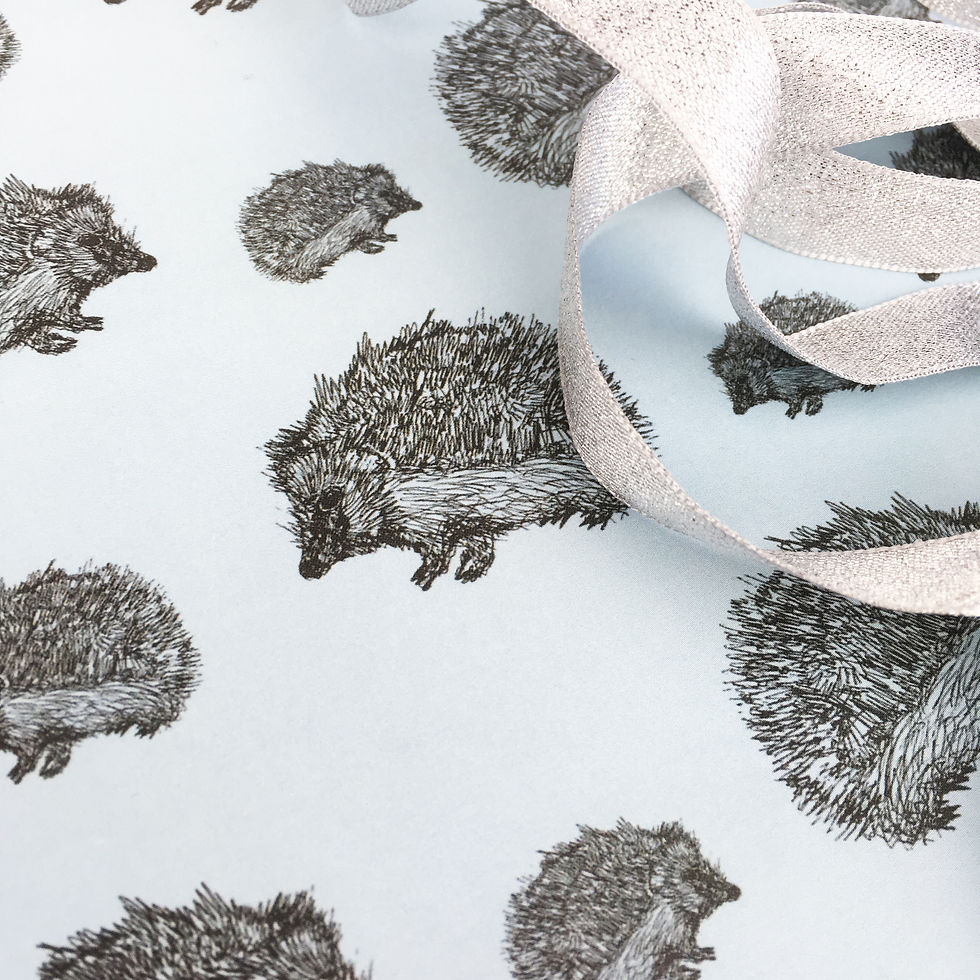 Thumbnail: Hedgehog Gift Wrap (2 sheets)
