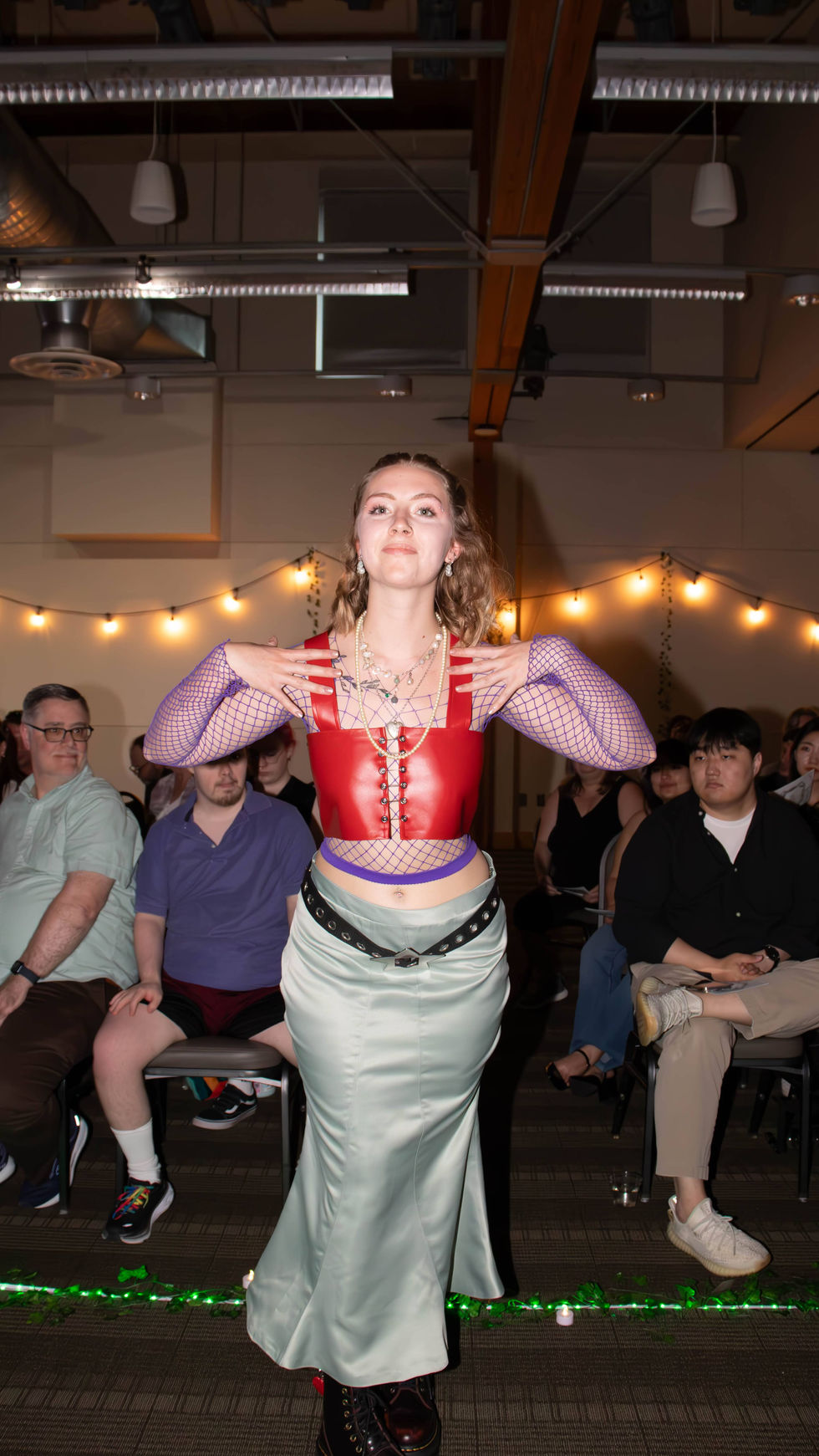 Look 2 on the runway