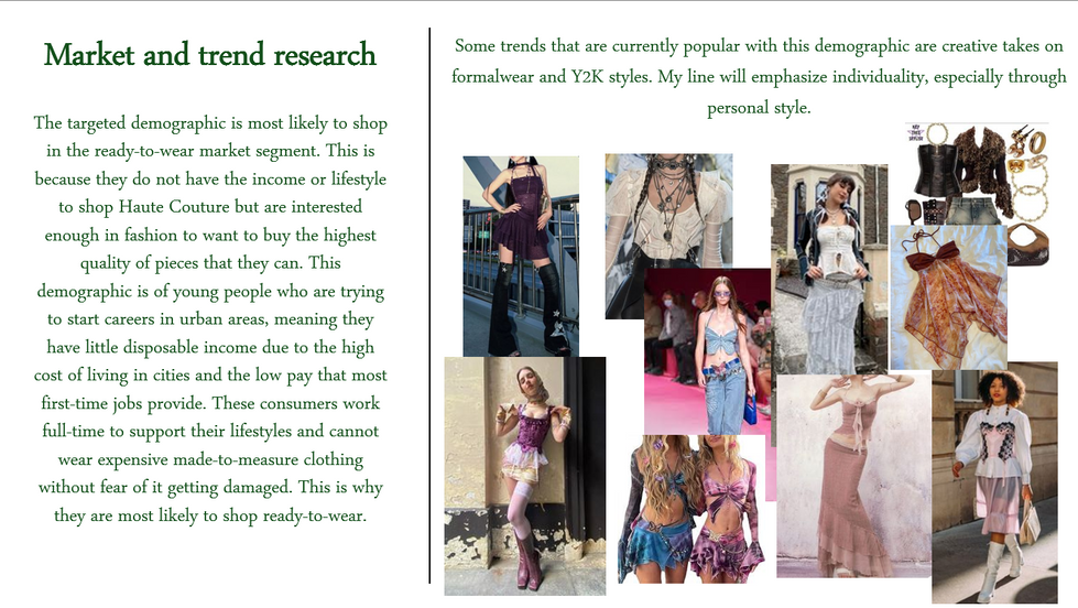 Market and trend research