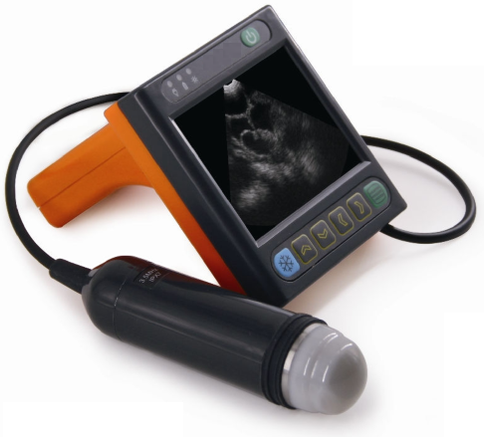 MSU 3 Pig Scanner, handheld ultrasound, porcine