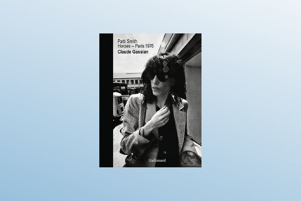Patti Smith, Horses Paris 1976 - Claude GASSIAN