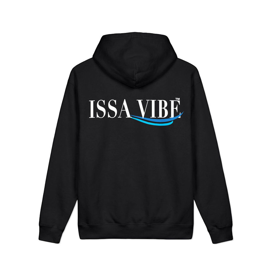ISSA VIBE™ Essential Hoodie — Obsidian