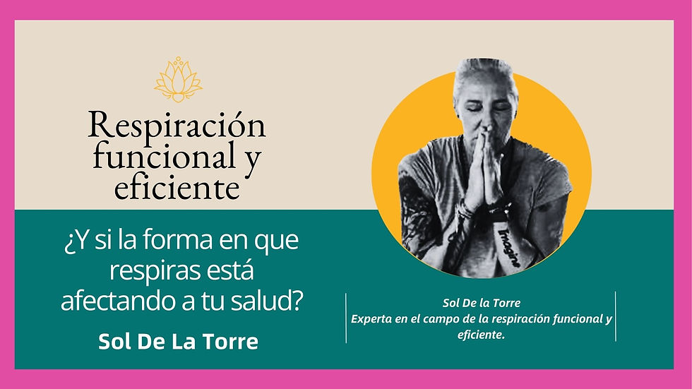 Respiración funcional y eficiente