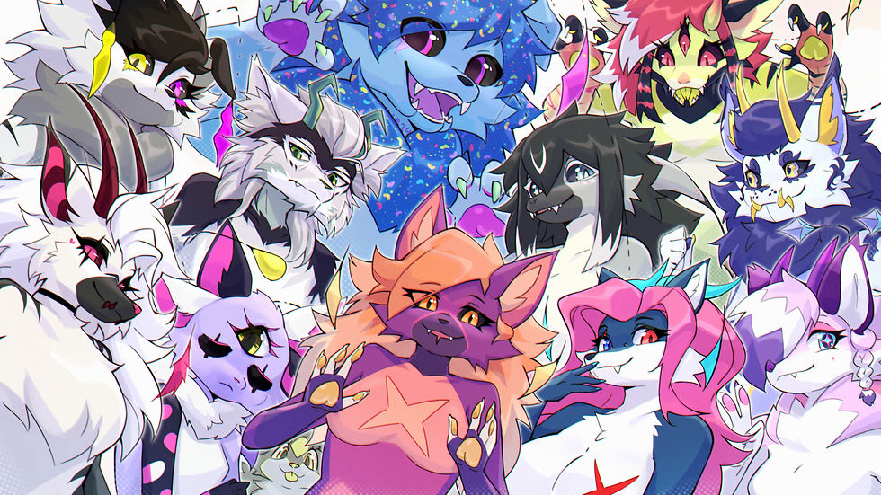Moontail+Viritail Lineup by Likesakiii