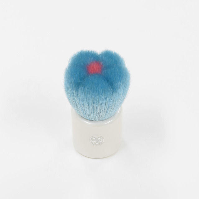 Thumbnail: Hana (Flower) Cheek Brush - Goat Hair and PBT Hair mix