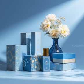  Luxury serum packaging box
