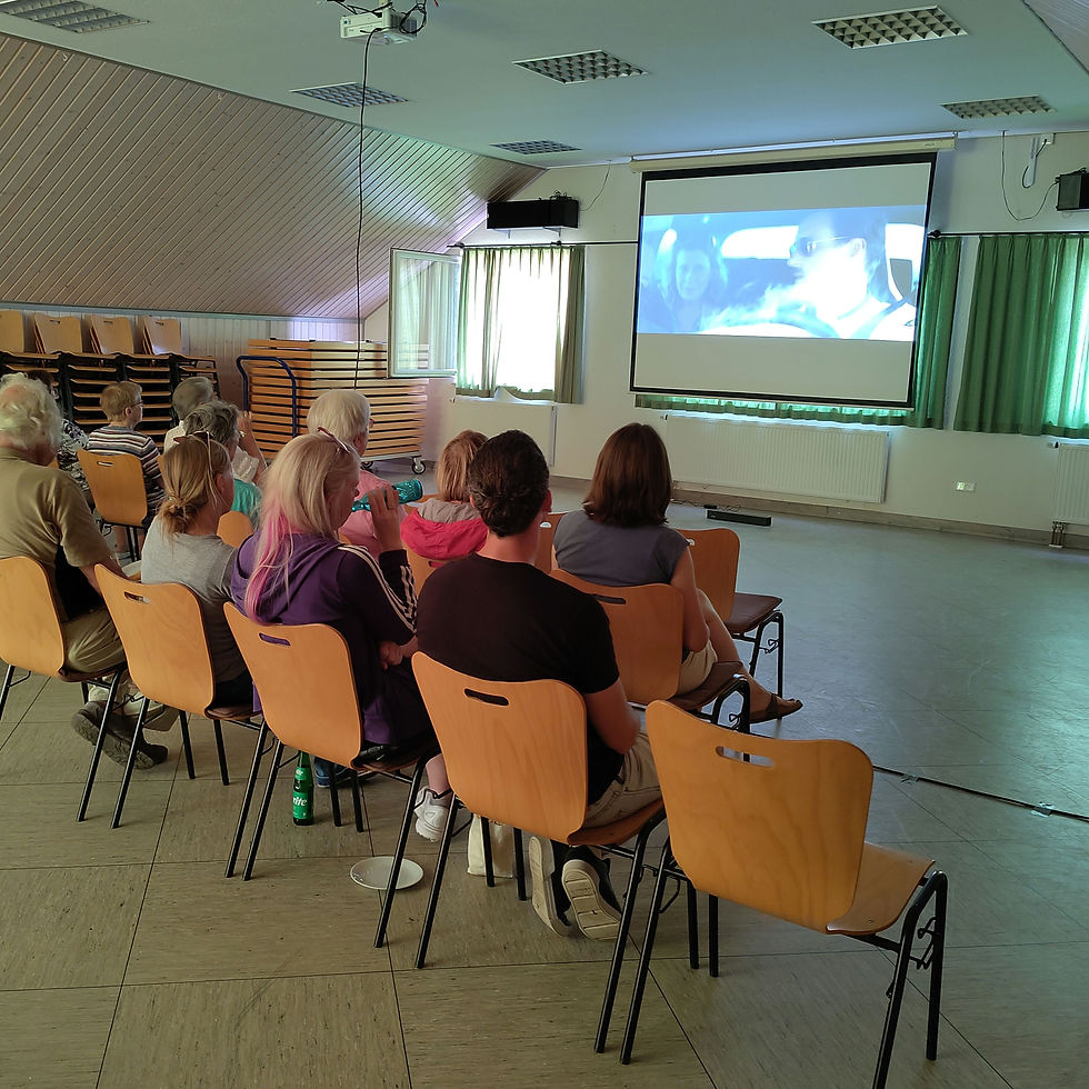 Kinoabend in Heina. Danke!
