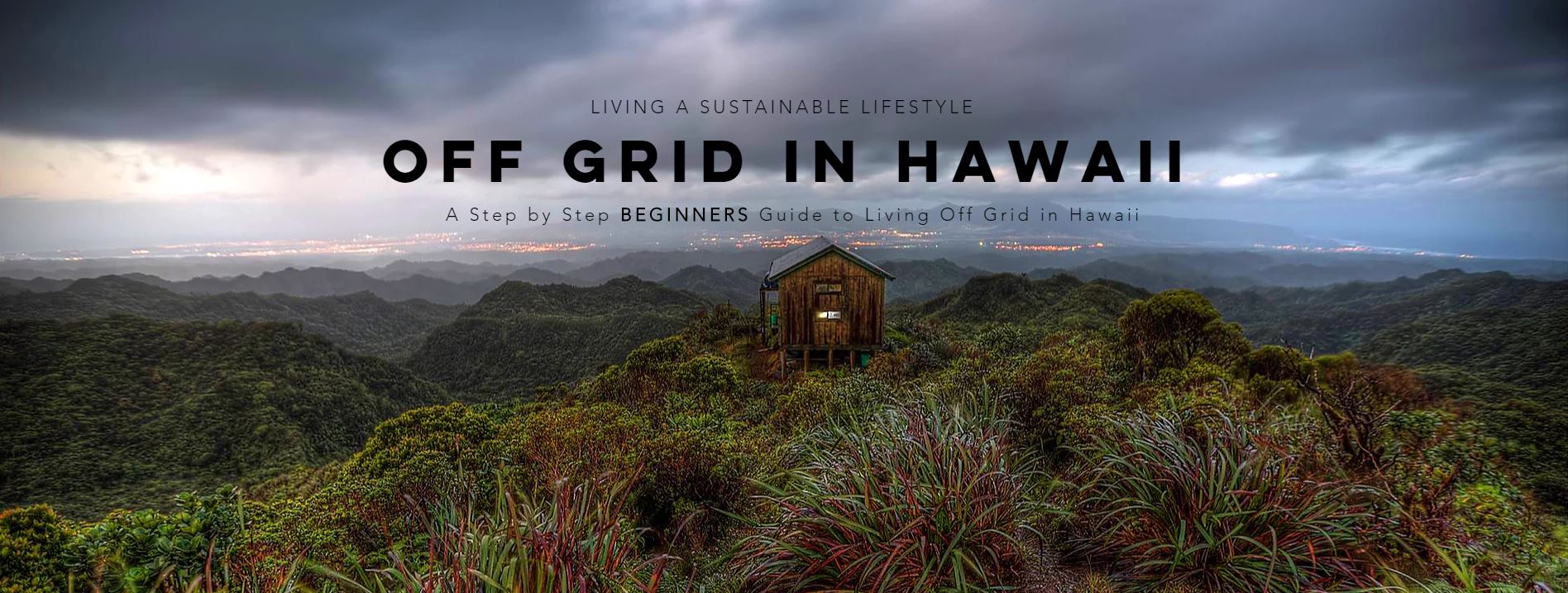 Water Catchment installation in Hawaii