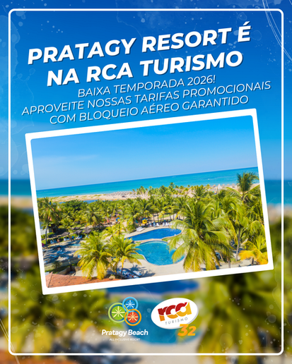 🌴 Pratagy Resort é na RCA Turismo!