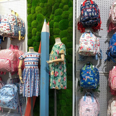 Framed Moss Walls Installed For Cath Kidston