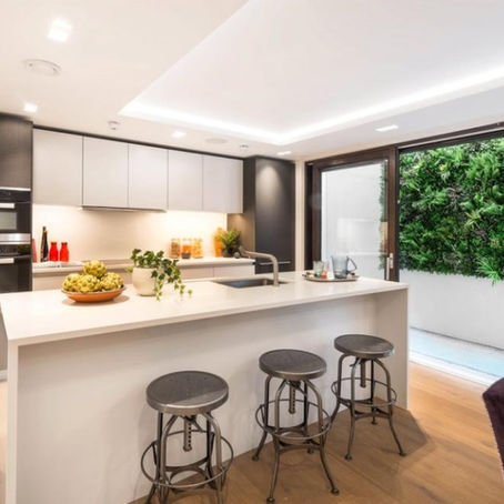 Residential Artificial Green Wall - Notting Hill, London