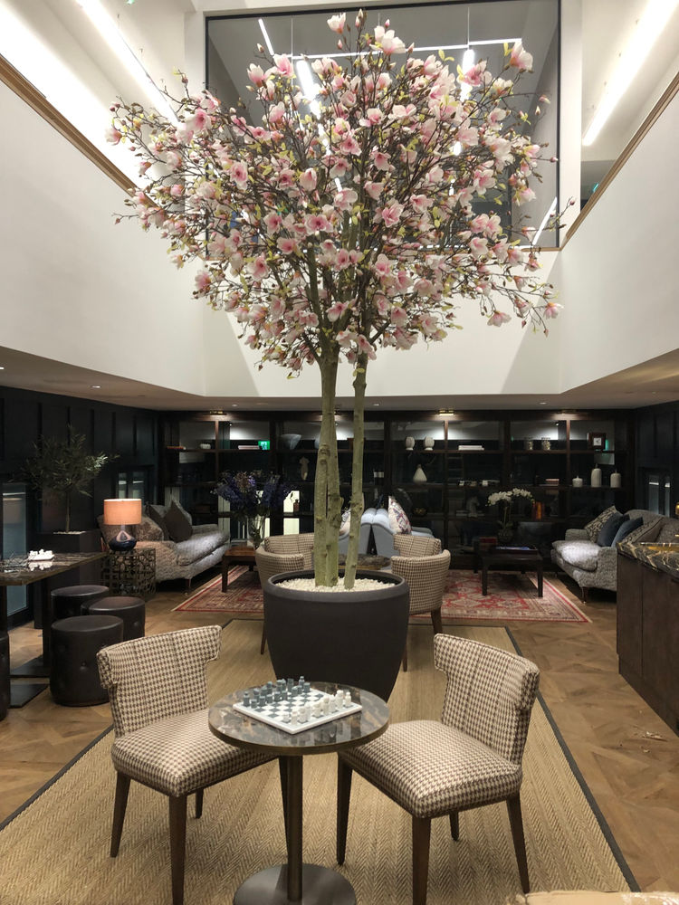 Large Artificial Magnolia Tree for a London Office