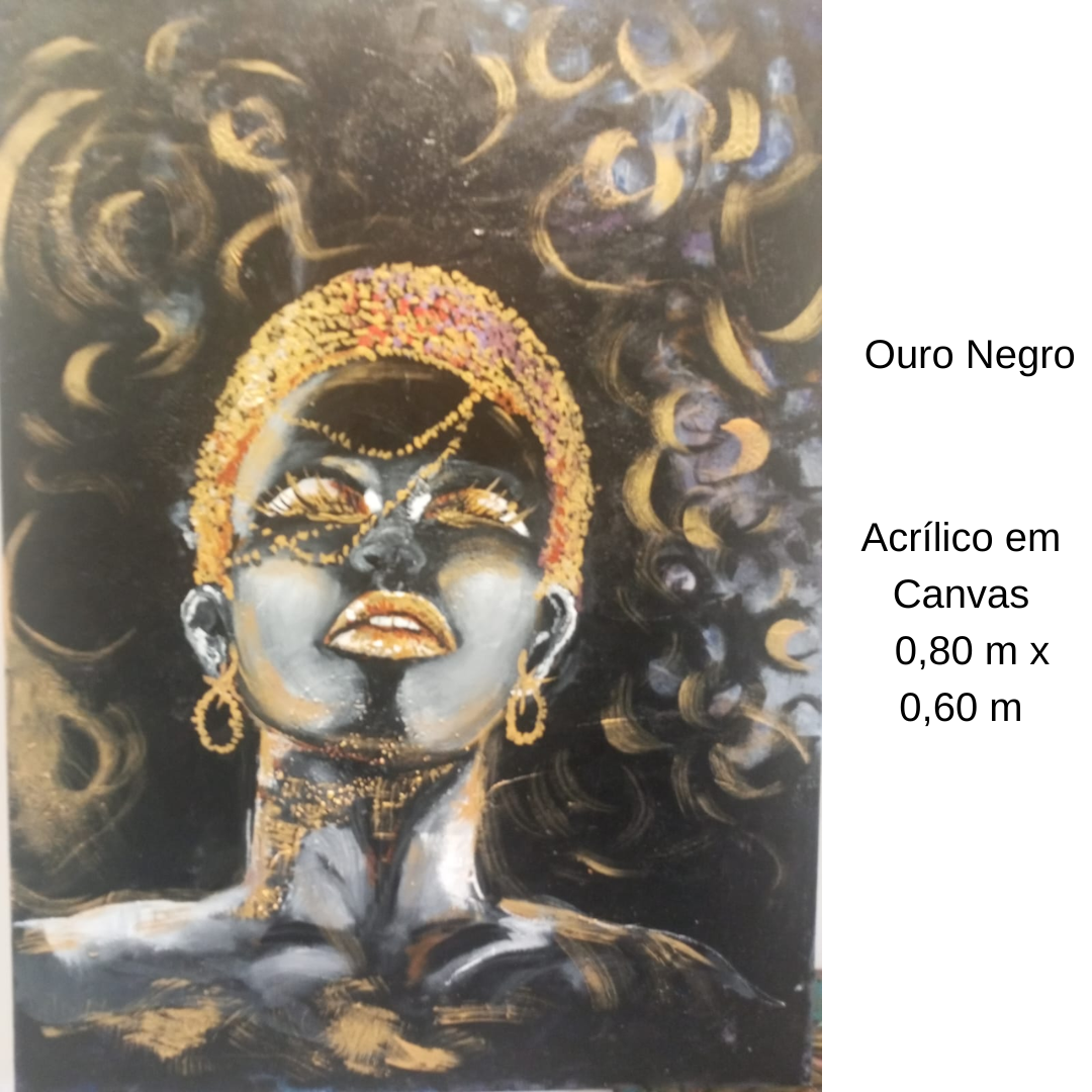 Pintura Artística Ouro Negro