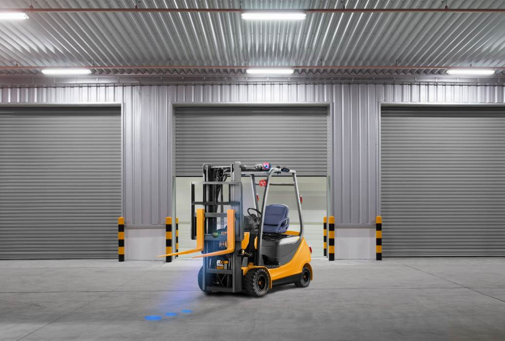 ForkCast - Moving Line of Dots