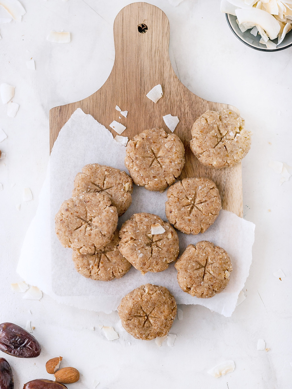 No Bake Coconut Cookies Rezept