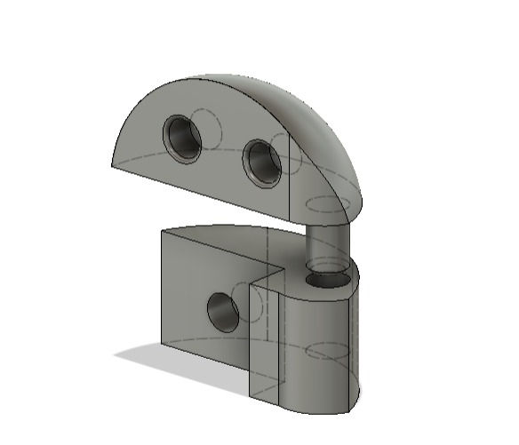 Hinge NICU arm port