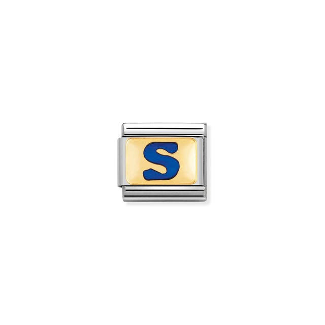 Composable® Classic Link letter S Blue