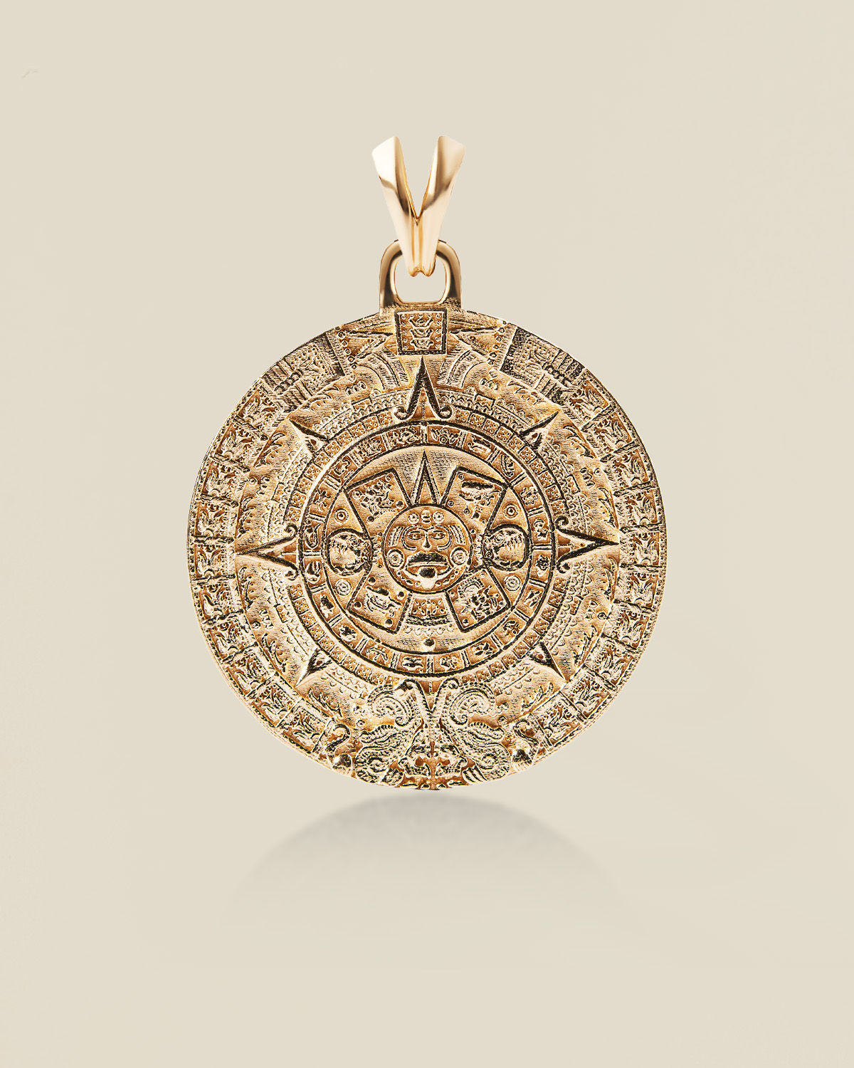 Aztec Sunstone Medallion