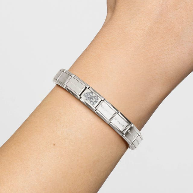 Thumbnail: Charm, Composable® Link, Number 40 Link with Stones