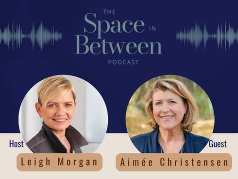 "What You Should Know About Climate Change – with Aimée Christensen" The Space In Between podcast with Leigh Morgan