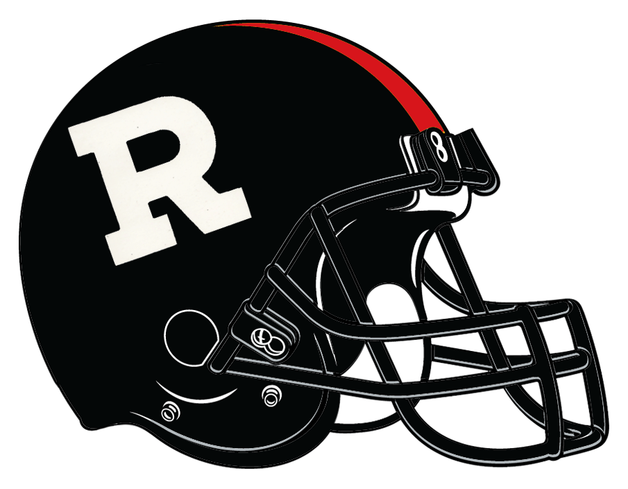 Ottawa Ross Riders Helmet (Left) Outline.gif