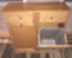 Thumbnail: Oak Side-By-Side Double With Drawers