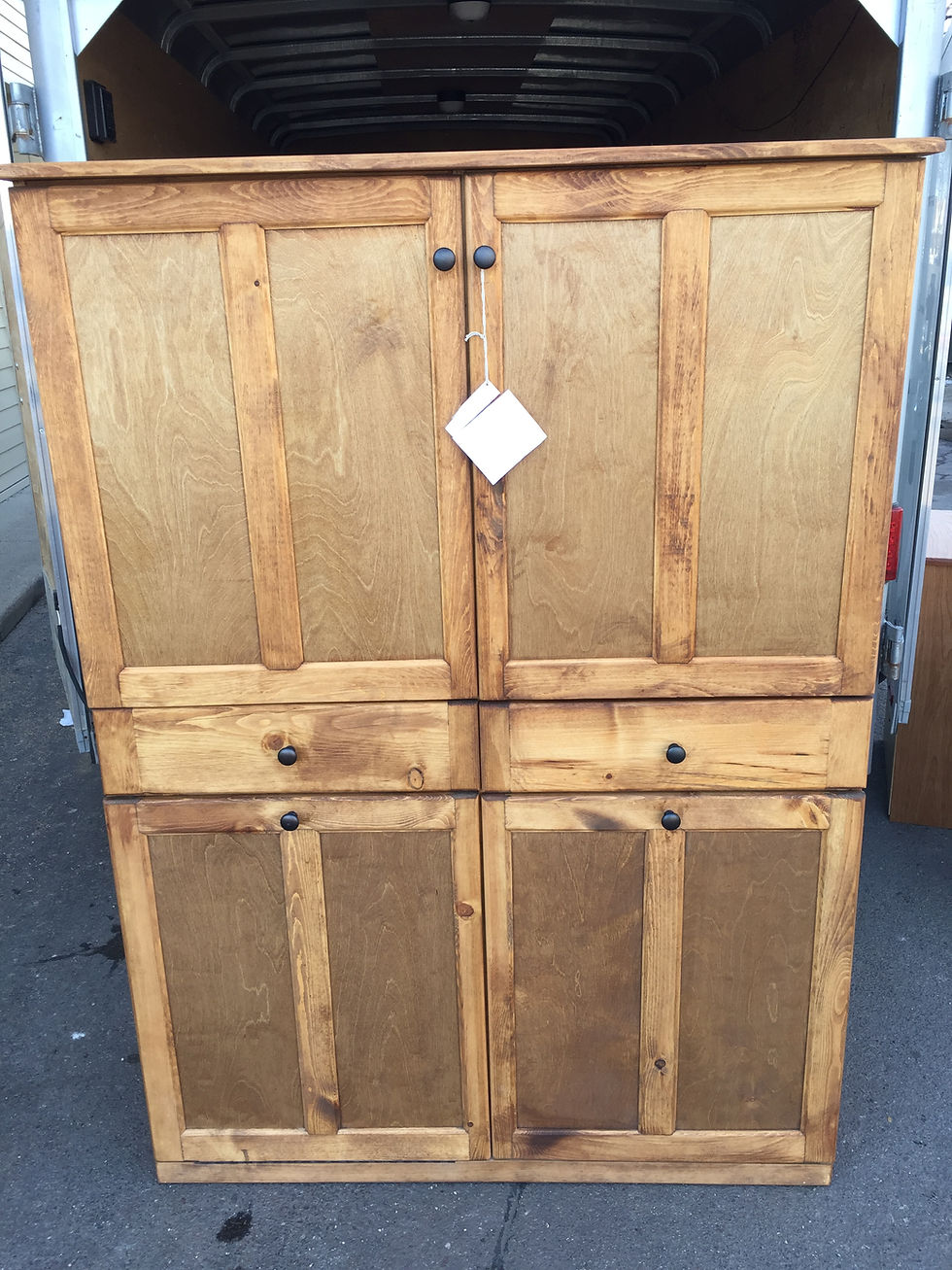 Thumbnail: Pine Custom Large Cabinet