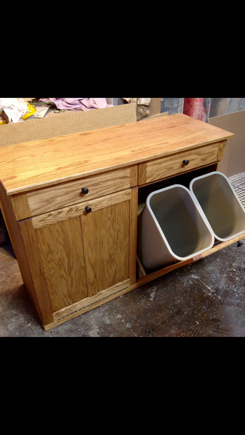 Thumbnail: Oak Quadruple With Drawers